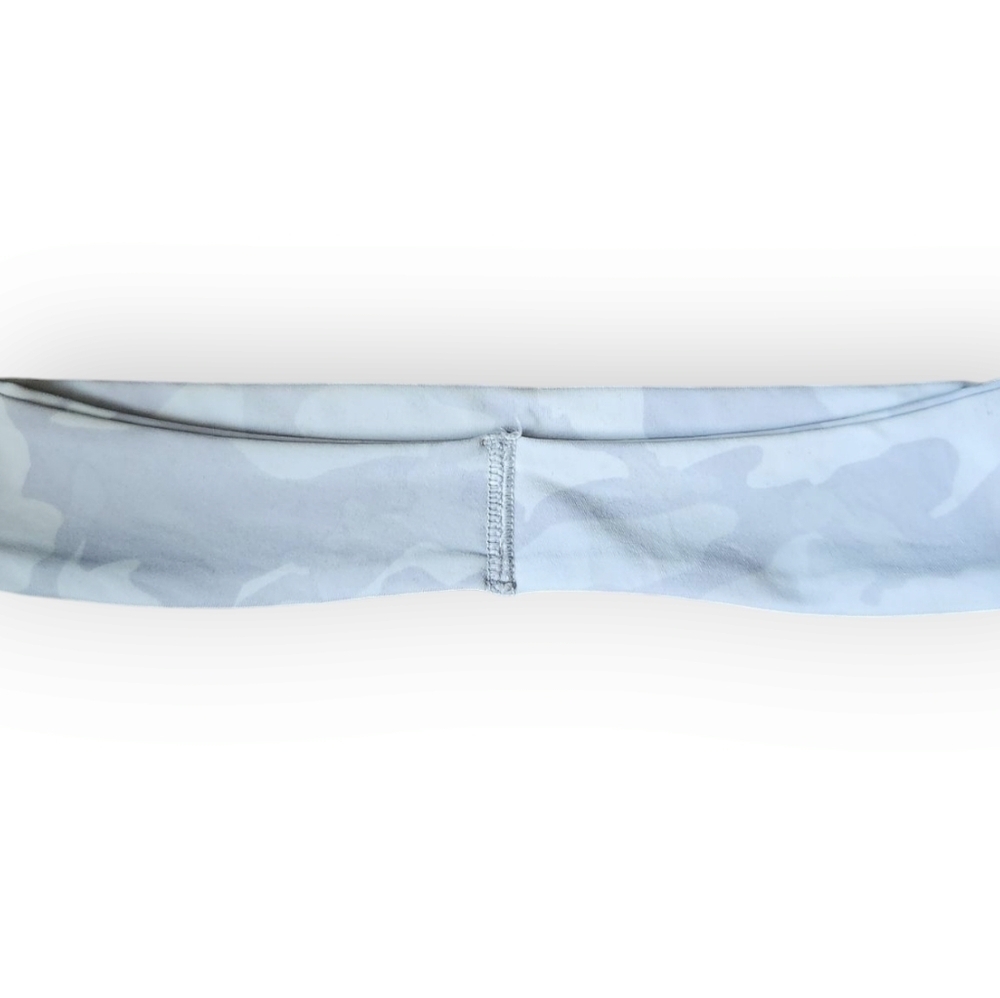 Lululemon Fly Away Tamer Headband Incognito Camo Alpine White Multi - Picture 5 of 5